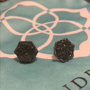 Druzy Stone Stud Earrings